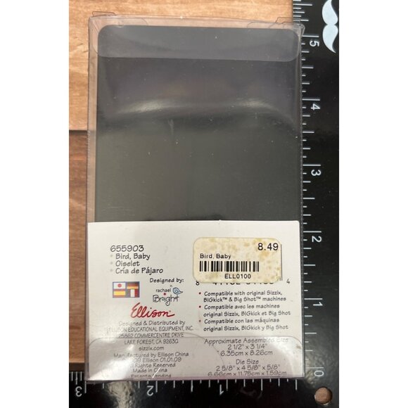 Sizzix Originals Die Bird Baby 655903 - Picture 2 of 2